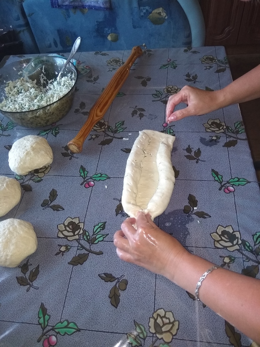 Покажу замечательный рецепт хачапури 