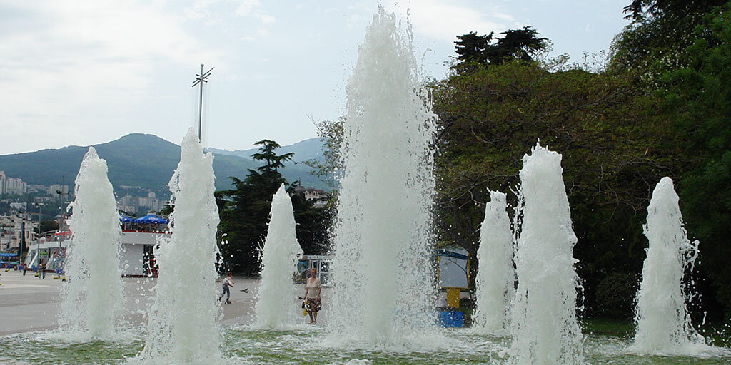 Ялта. Фонтан на Набережной