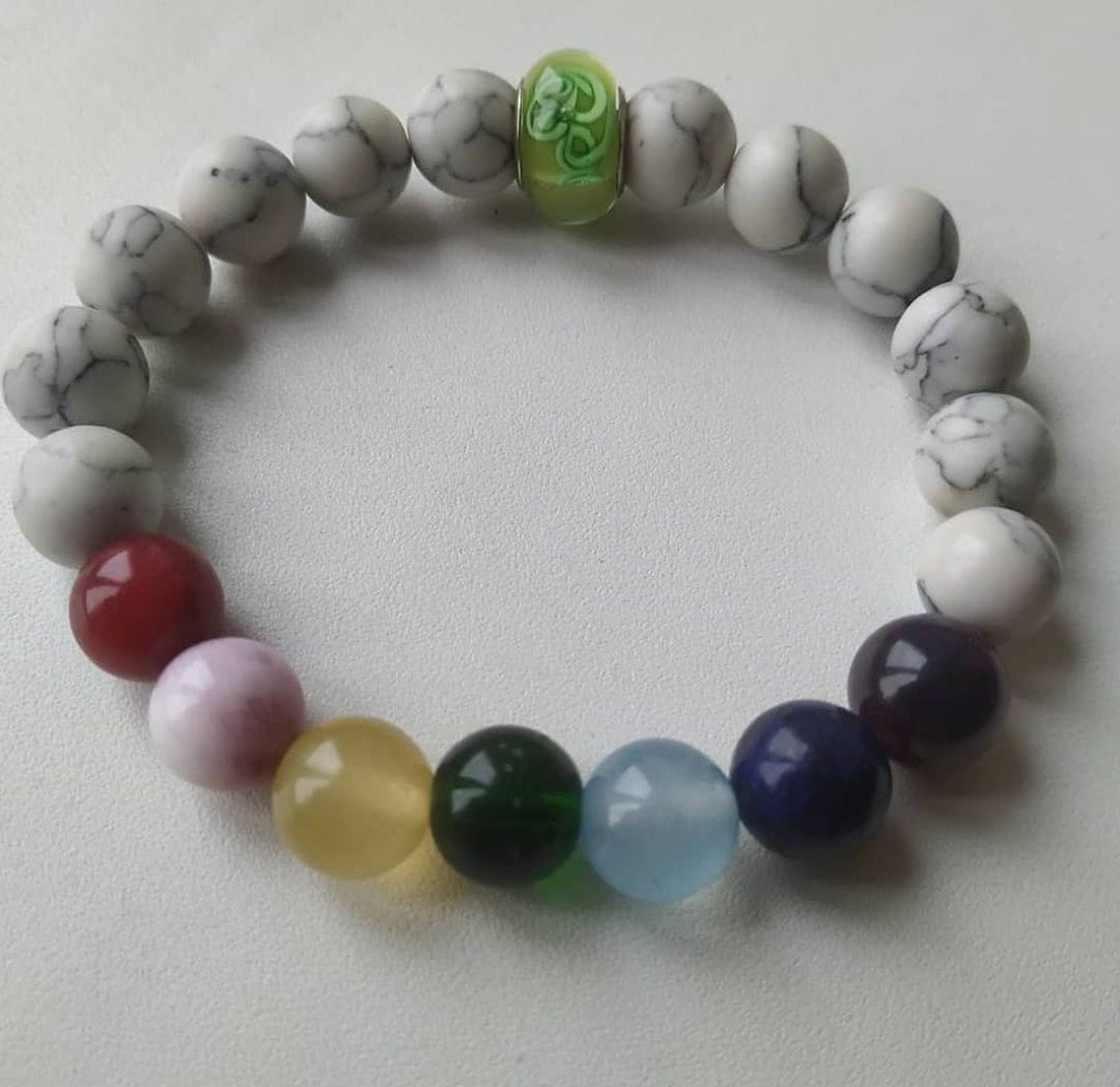 Браслет семь чакр(фото автора)