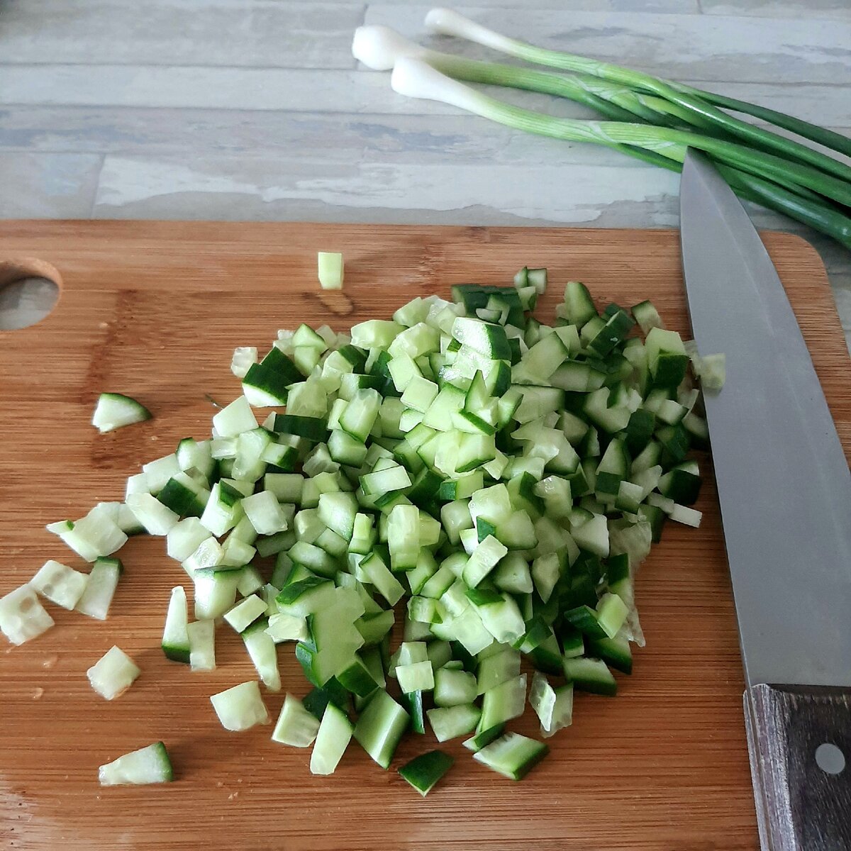 Окрошка с квасом