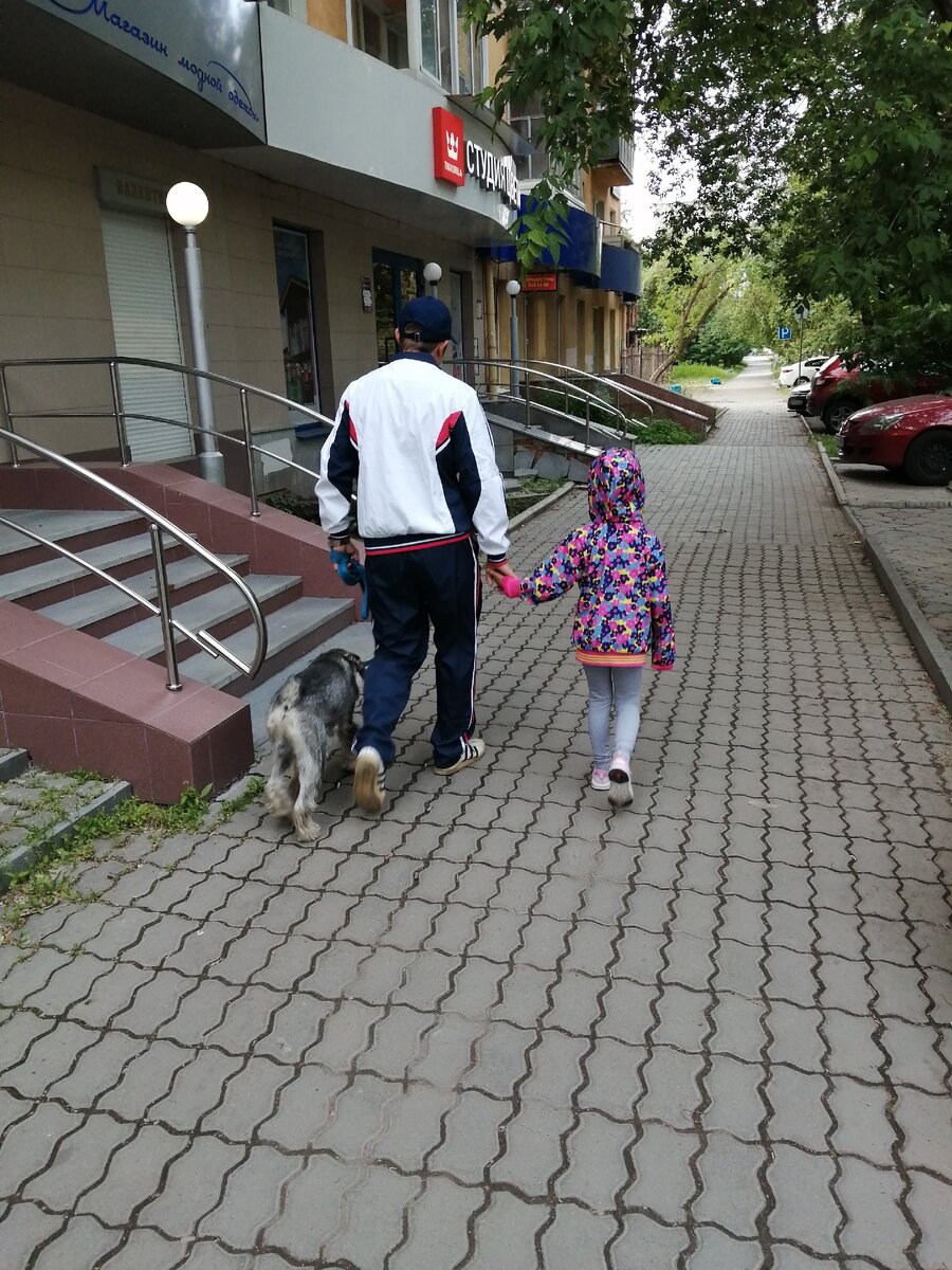 Путь домой после пробежки, фото автора