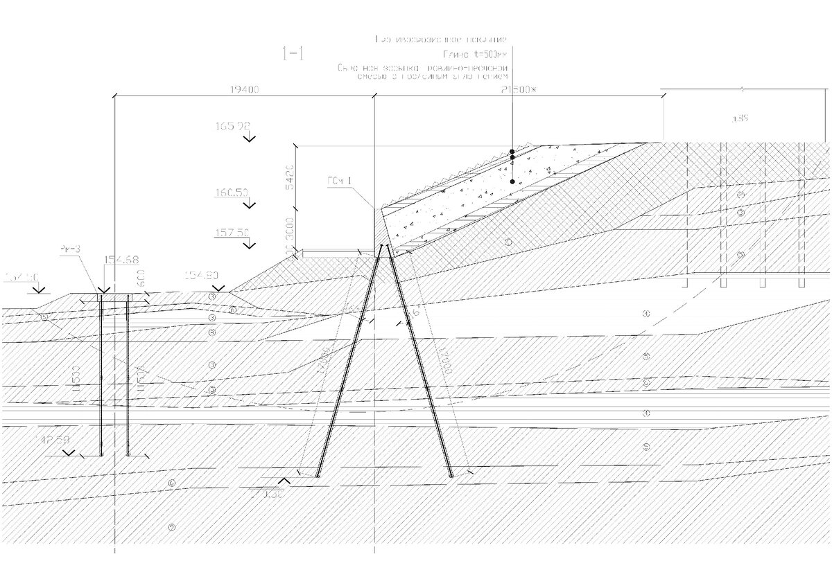 инженерно-геологический разрез