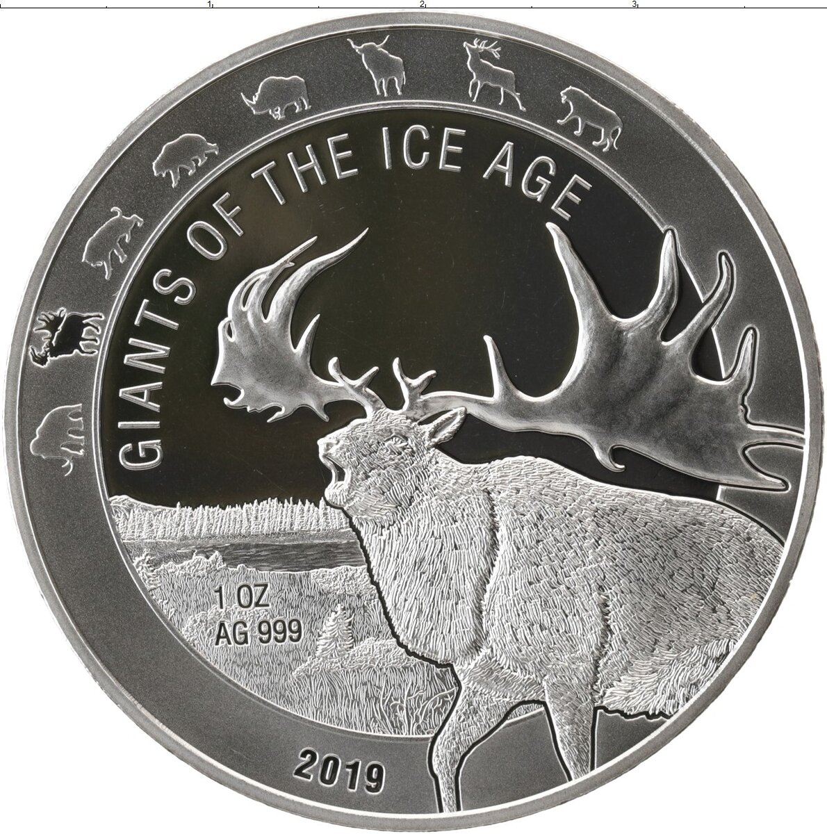 Второй релиз серии "Гиганты Ледникового периода" - "Большерогий Олень" (Реверс)