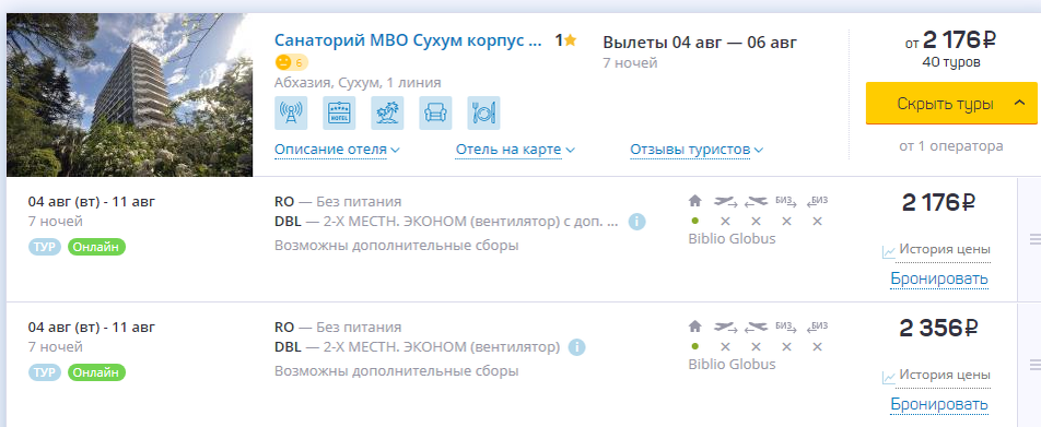 минимальная цена