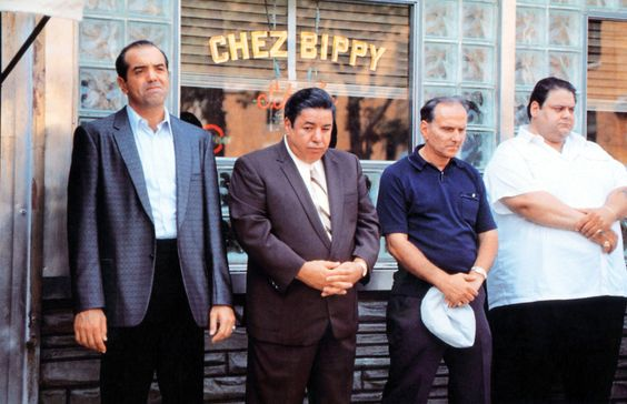 Chazz Palminteri, Clem Caserta, Dave Salerno, Fred Fischer on A Bronx Tale (1993) by Price Entertainment