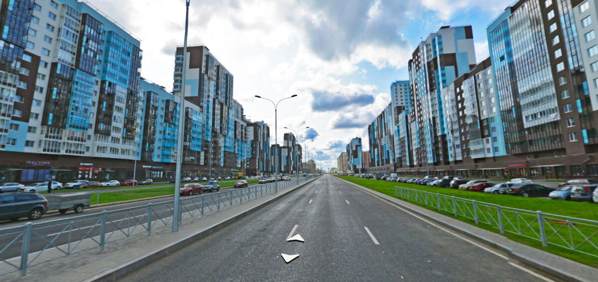 Скрин с панорамы на Яндекс.Карты