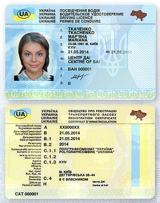 Украинские права международного образца действительны в россии