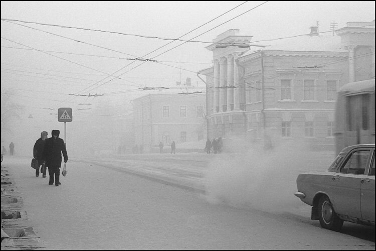 Фото с ресурса photosight.ru. Автор: Борис Ослин. Томск, холодно, -44