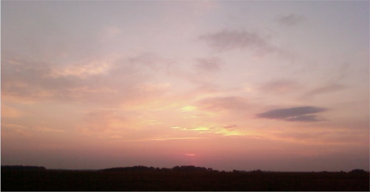 Деревенские просторы. Фото автора