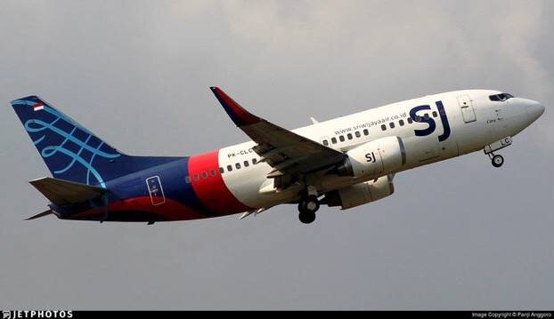 Рейс SJ182, с которым потеряна связь, выполнялся на самолете Боинг 737-500, первый полет этого борта состоялся в мае 1994 года (26 лет).