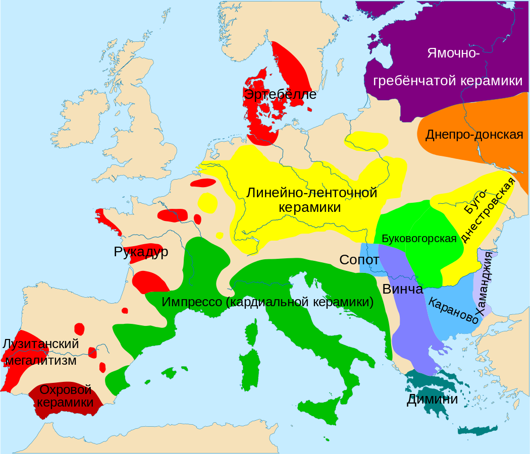 Археологические культуры восточной европы. Ареал культуры ямочно-гребенчатой керамики. Культура ямочно-гребенчатой керамики карта. Ареал культуры ямочно - гребенчатой керамики на карте. Неолитические культуры Восточной Европы.