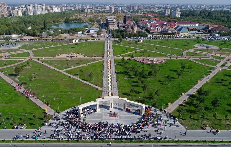 Открытие нового парка.