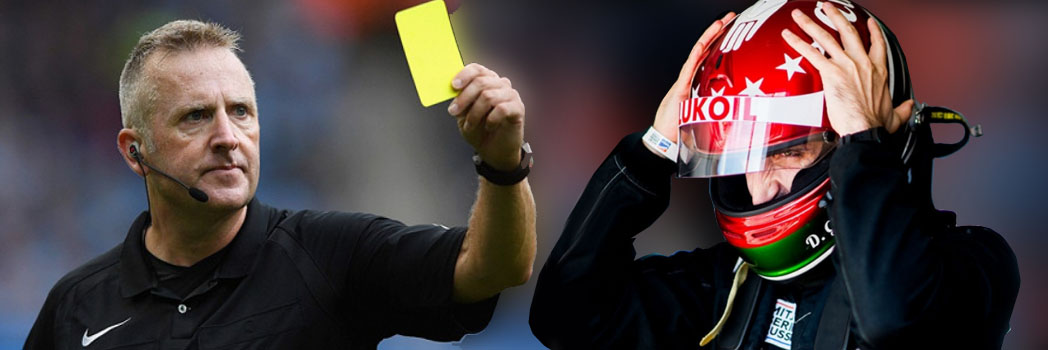 Небольшой коллаж по теме.  Футбольный судья Джонатан Мосс и уже упоминаемый выше Дмитрий Гвазава.  Двое из параллельных реальностей.