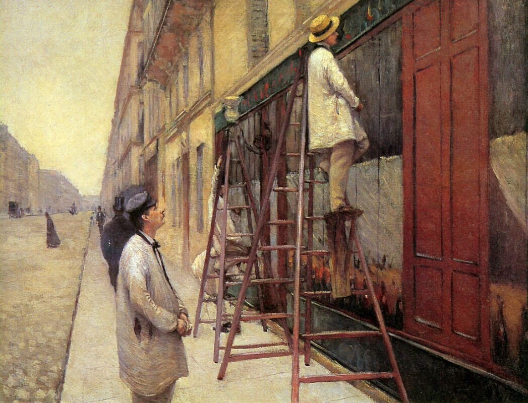 Гюстав Кайбот. Маляры фасадов. 1877 г.