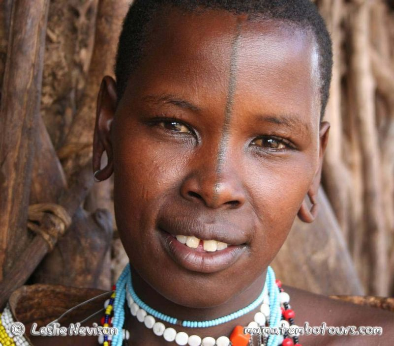 Девушки племен африки