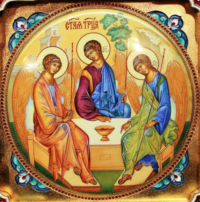 Икона. святая Троица.