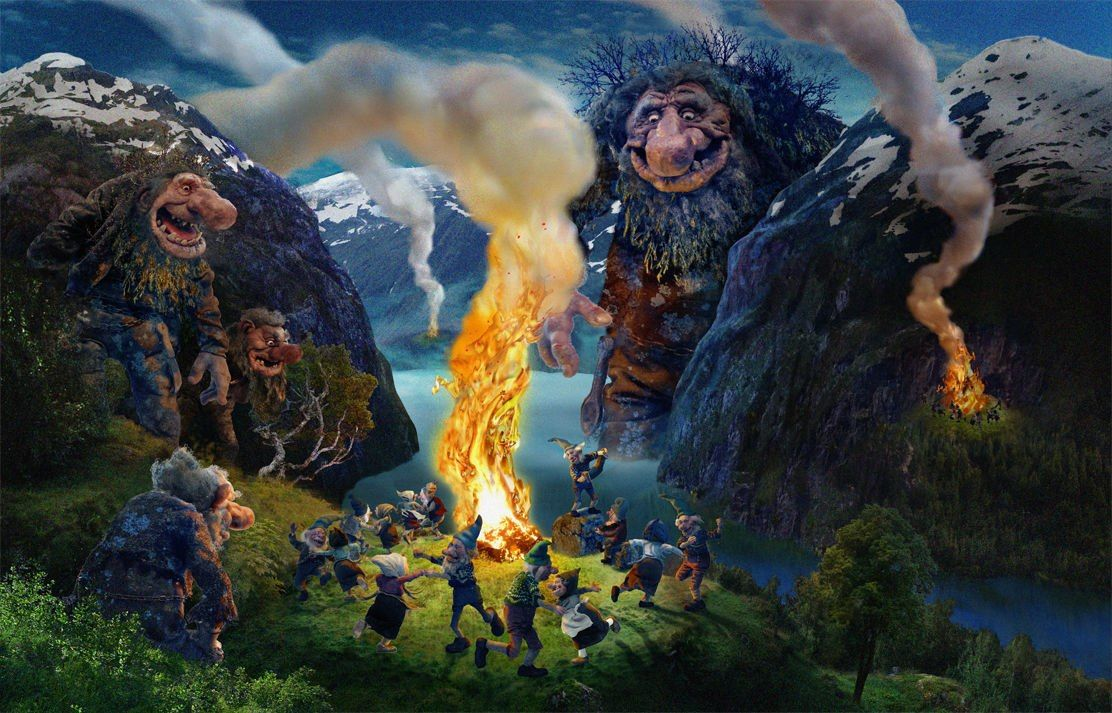 Художник Ивар Рёднинген