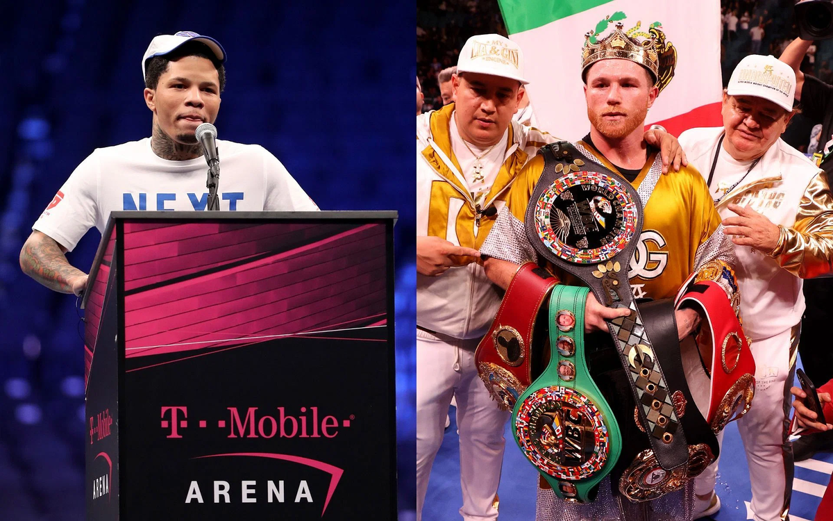 Суперзвезды профессионального бокса Джервонта Дэвис (слева) и Канело Альварес (справа) 