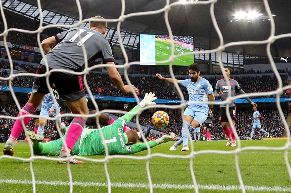  «Манчестер Сити» — «Лестер» Darren Staples / www.imago-images.de / www.globallookpress.com 