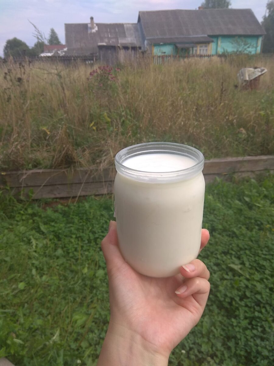 Козье молочко от соседей