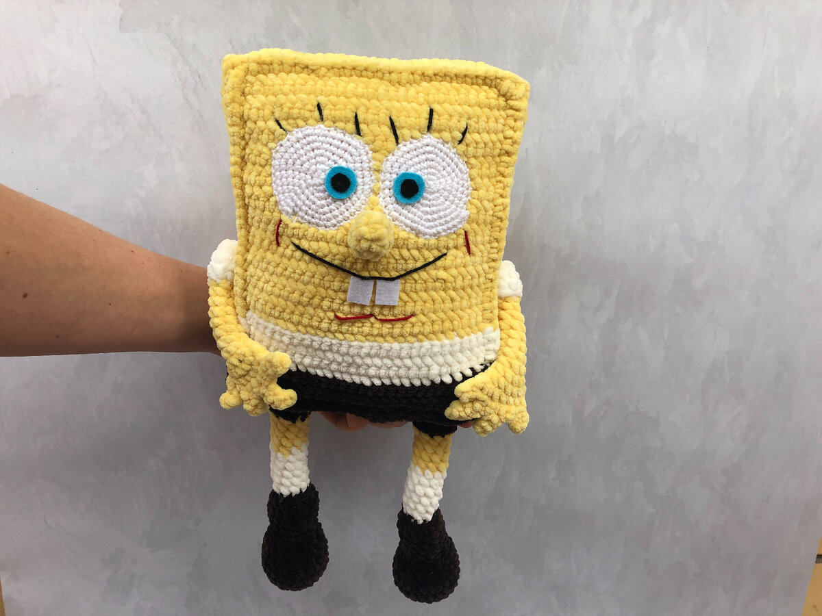 Мой вариант из плюшевой пряжи