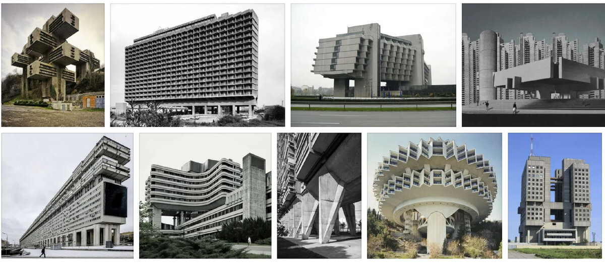 Самые яркие примеры брутализма в СССР