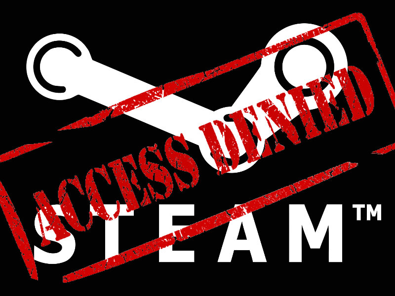 Пока ещё не полностью, но частично сервис Steam уже недоступен для Российских игроков