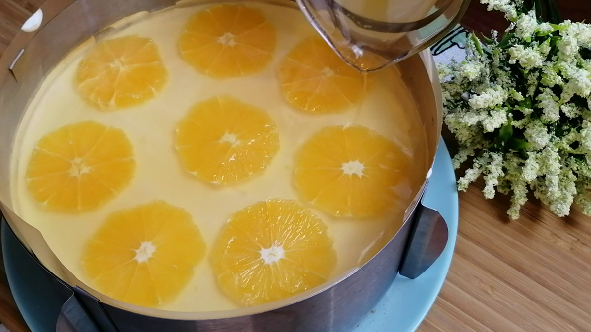 Как сделать торт с апельсинами