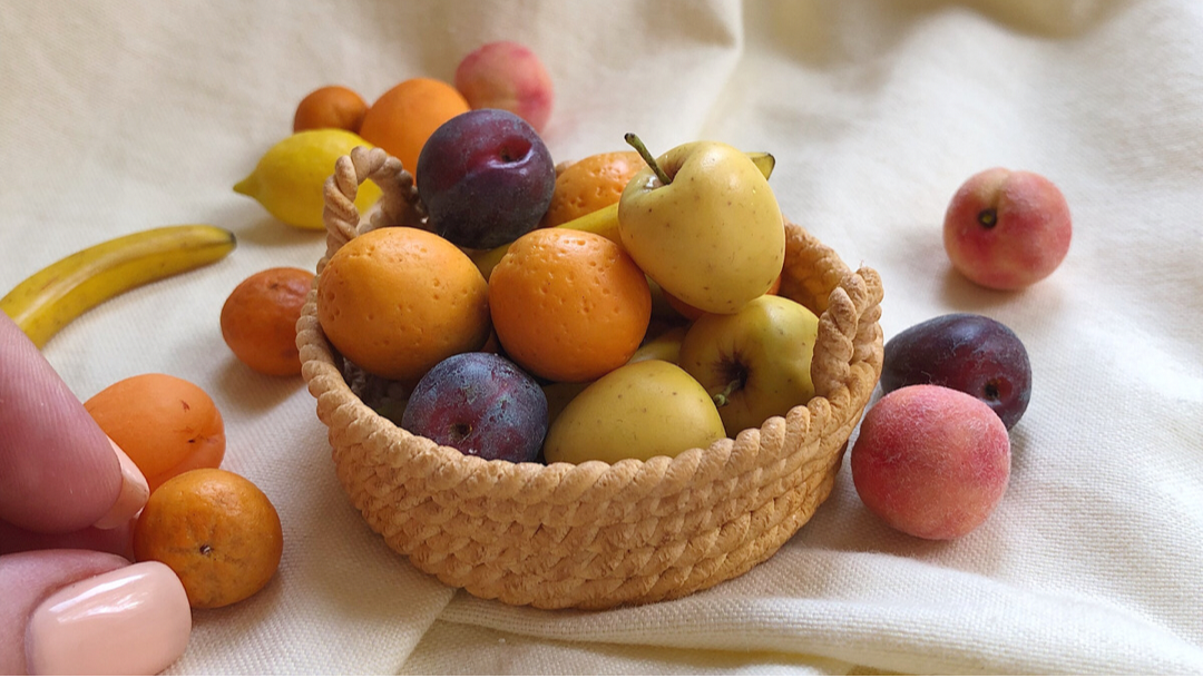 Фрукты Piti Toys из полимерной глины