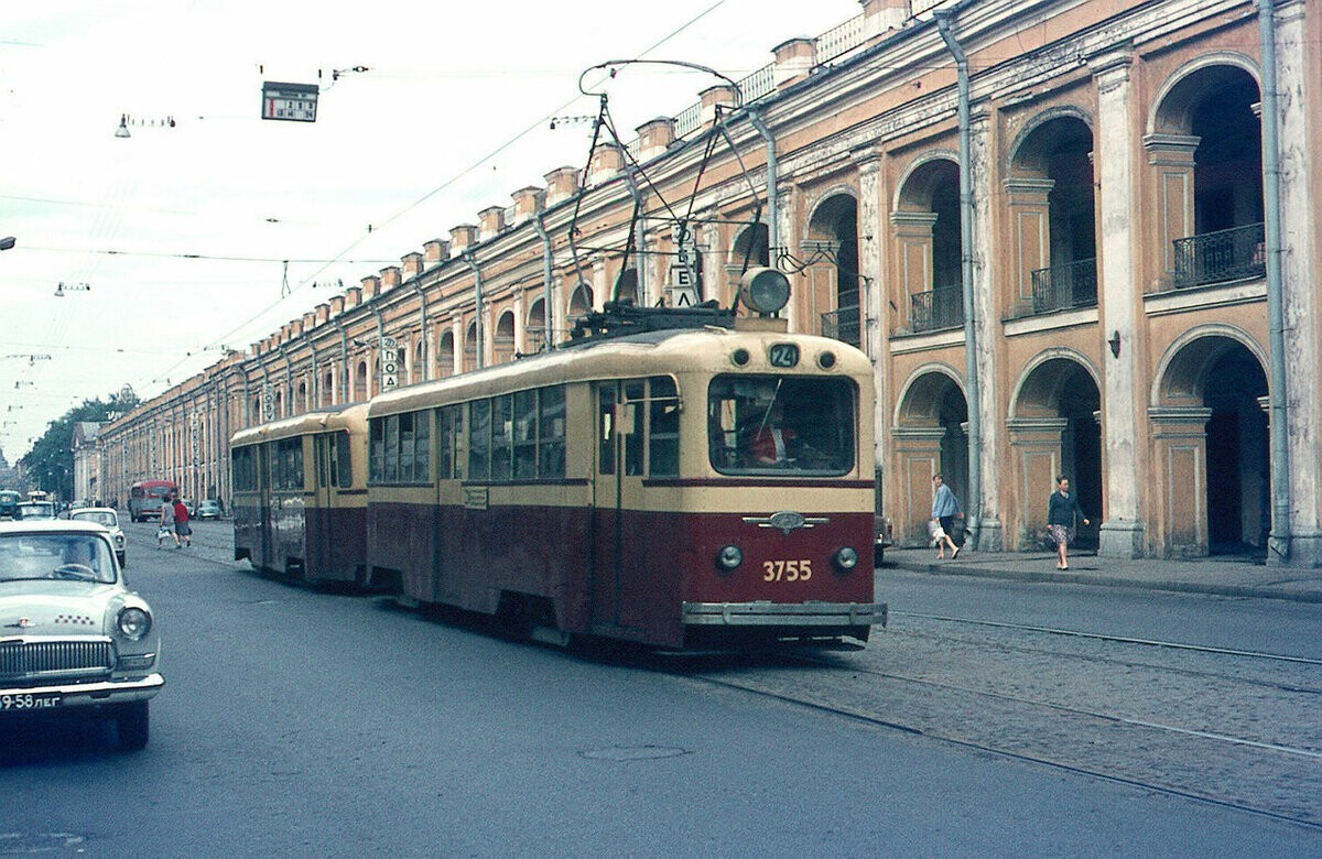 Ленинград Садовая улица трамвай