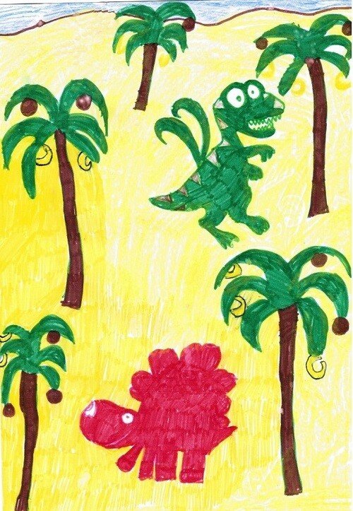 рисунок сына