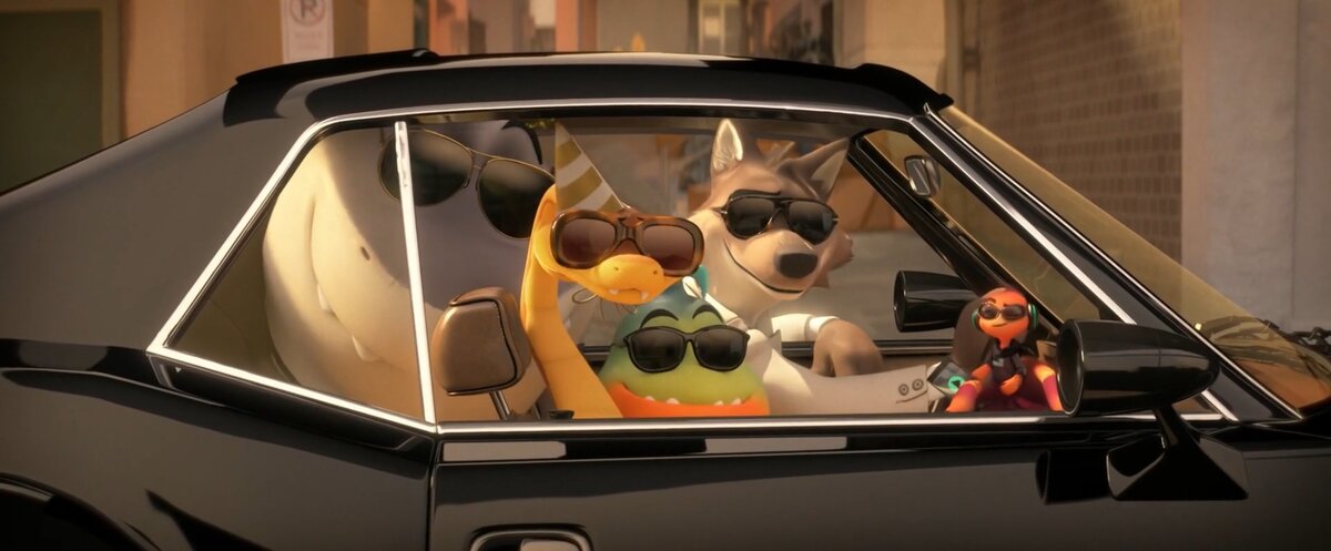 Кадр из мультфильма «Плохие парни», 2022