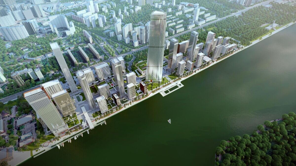    Проект застройки Северного речного порта в Москве© Фото : Sergey Skuratov Architects
