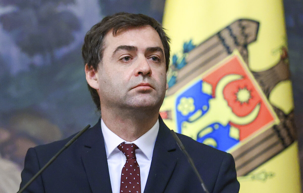    Министр иностранных дел и европейской интеграции Молдавии Нику Попеску  Пресс-служба МИД РФ/ТАСС