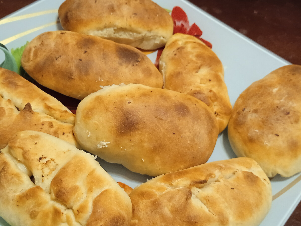 Пирожки с мясом, Алексей готовил