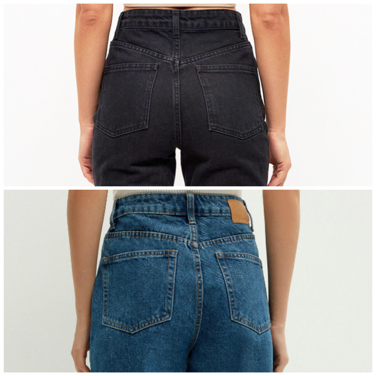 Идеальные детали на джинсах 