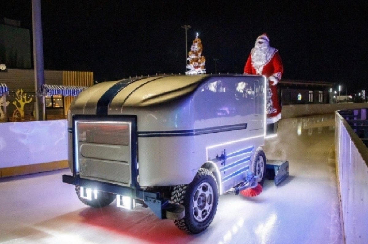    В Волгограде открывается первый ледовый каток – в парке «Раздолье»