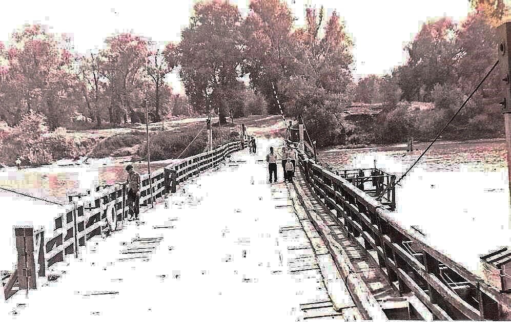 Мост через Осередь. Павловск.