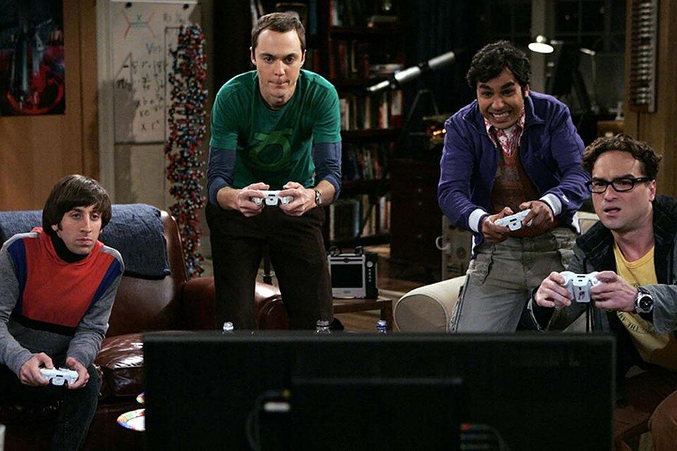 Фрагмент из сериала "Теория большого взрыва"