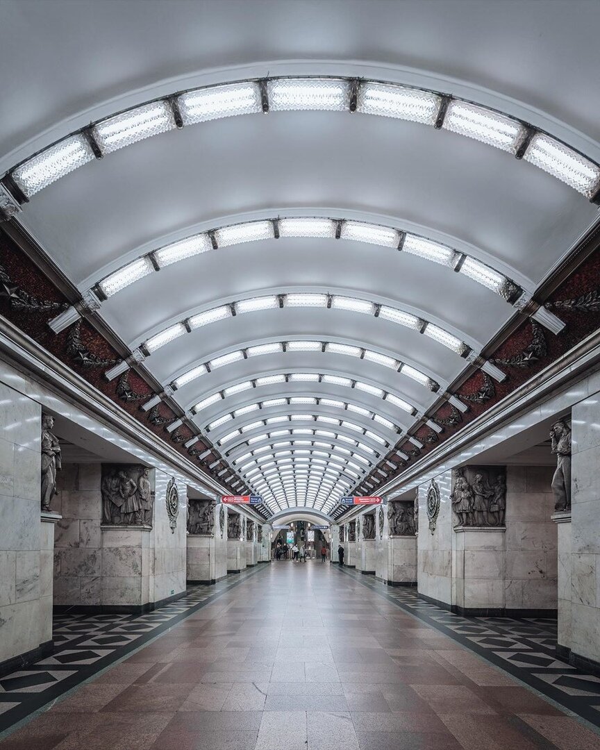 Станция Нарвская СПБ