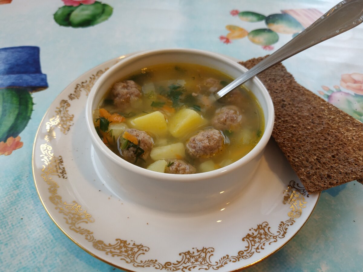 Быстрый суп рецепт с фото Рецепт супа с фрикадельками, вкусно и быстро +видео Огород бабы Кати Дзен