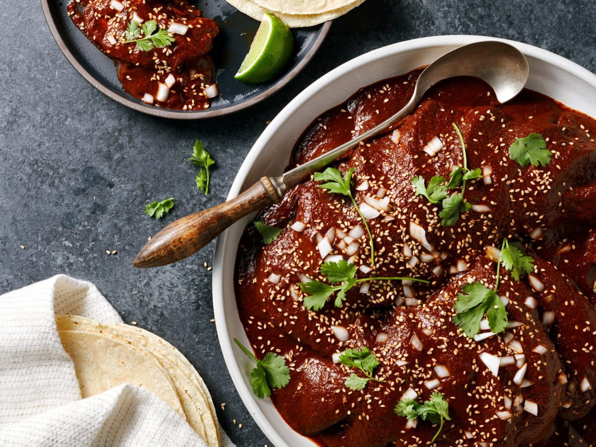                                                               Мексиканский соус моле