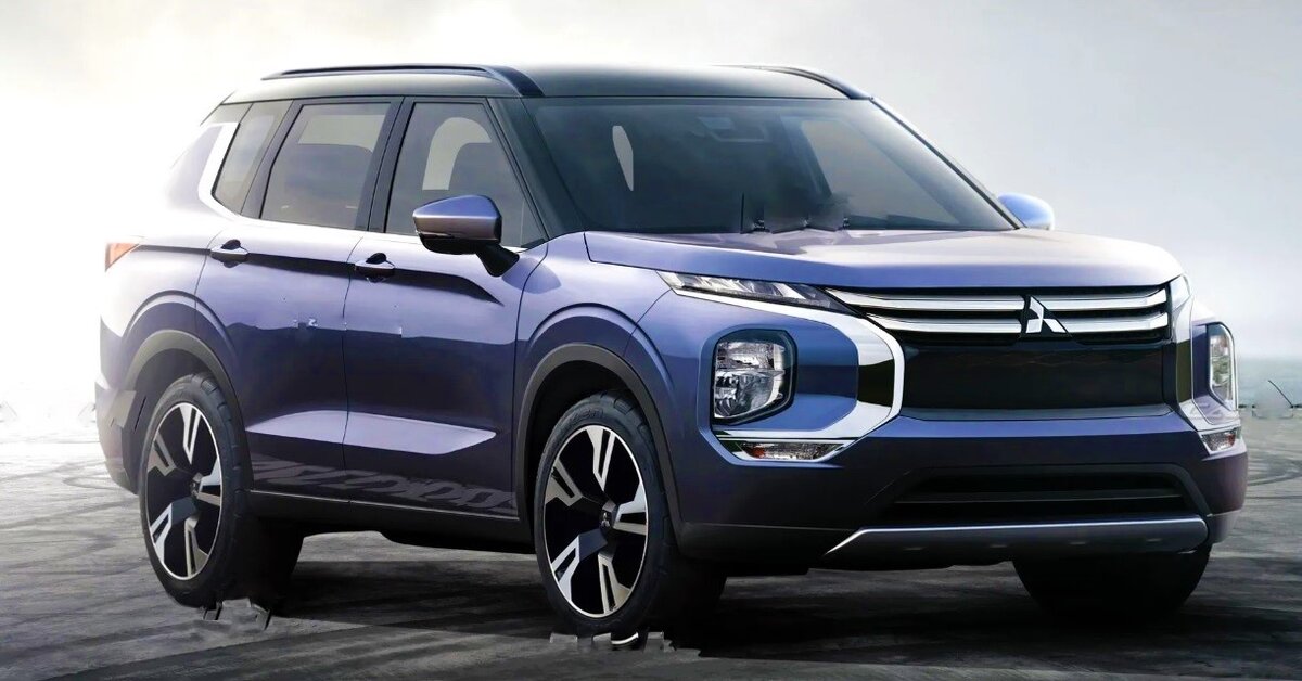 Внешний вид Мицубиси Аутлендер 2021 модельного года