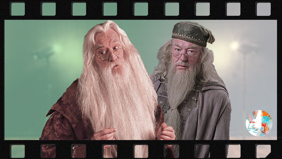 Ричард Харрис и Майкл Гэмбон