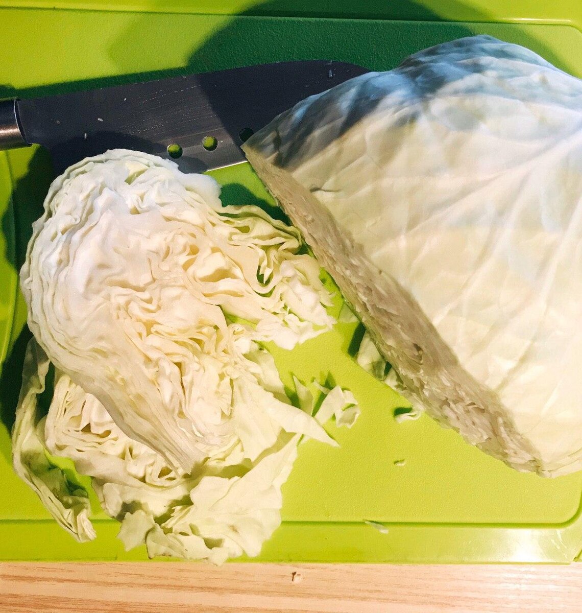 Кусочки капусты