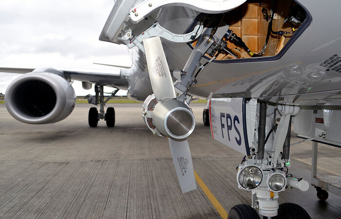 Авиационная аварийная турбина.