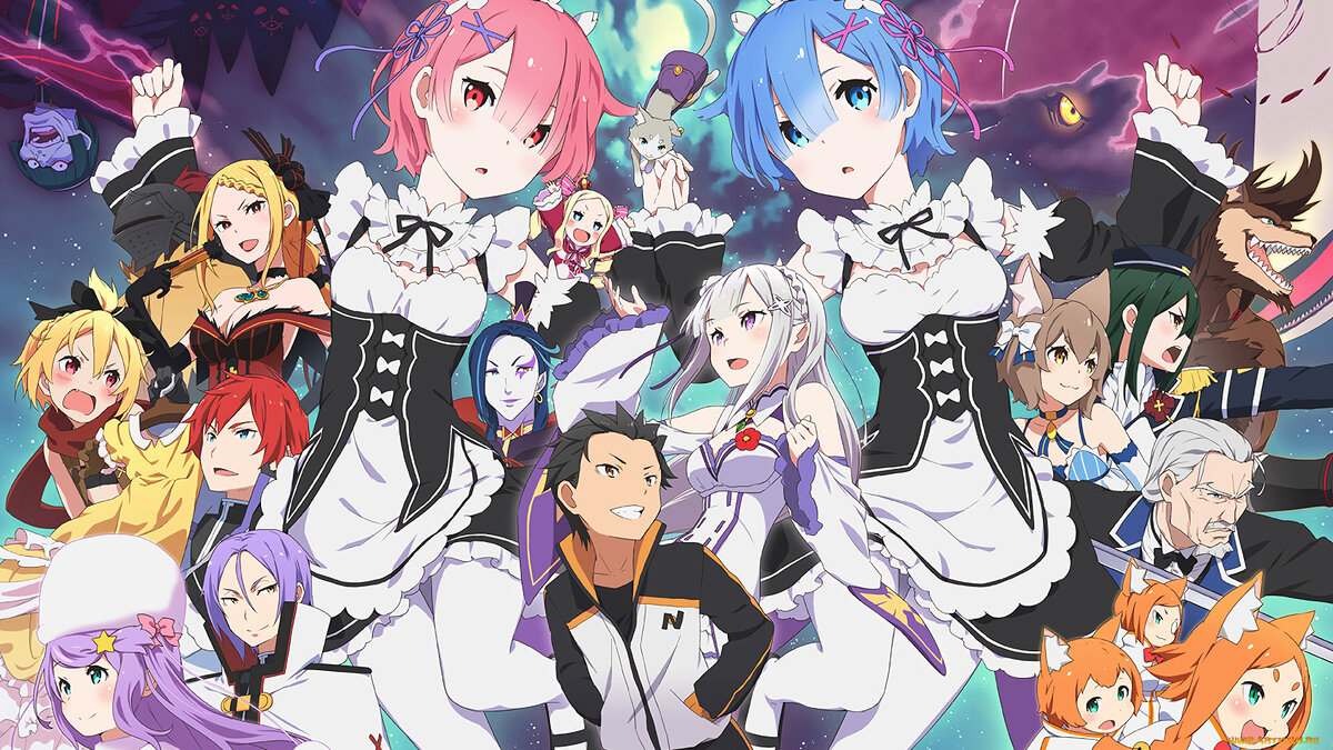 Re:Zero, жизнь с нуля в другом измерении