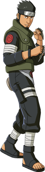 Асума в полный рост.