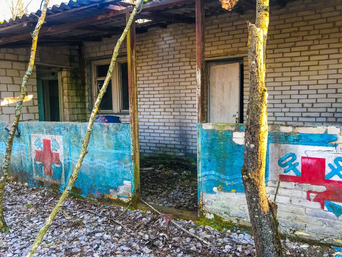 Припять: спасательная станция в городе-призраке . После аварии на ЧАЭС здесь кто-то жил