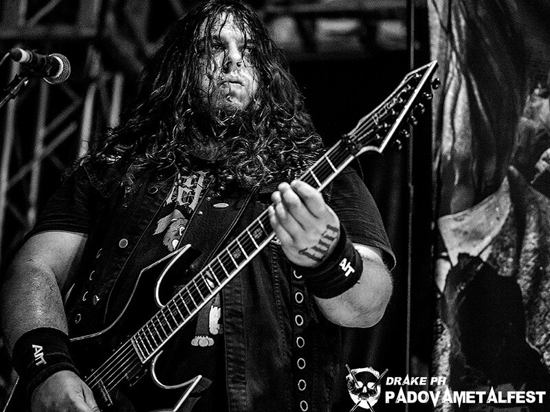 Neil Grotti в составе группы Electrocution (Италия)